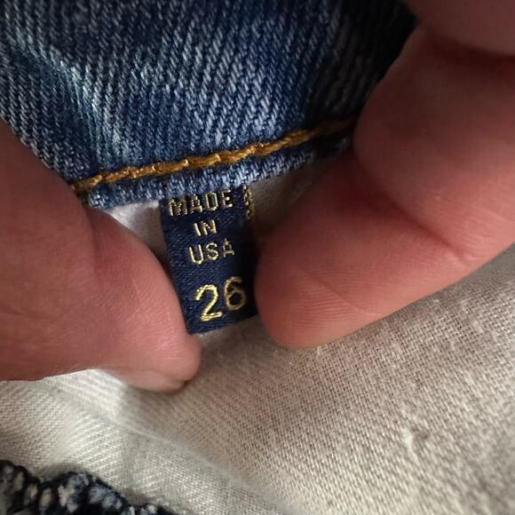 Ramy Brook Womens size 26 Rosie Distressed Boyfriend Embroidered Jeans - Picture 11 of 11